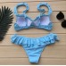 Купaльник tankini с рюшами